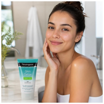 Le Petit Marseillais Neutrogena Skin Détox Masque Argile Purifiant 2-en-1 Tube 150 ml