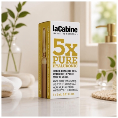 Lacabine 5Xpure Hyaluronic Ampoules 1 x 2 ml