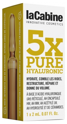 Lacabine 5Xpure Hyaluronic Ampoules 1 x 2 ml