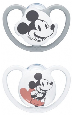 Nuk 2 Sucettes Space 18-36M Minnie