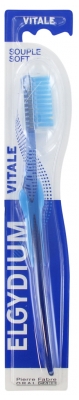 Pierre Fabre Oral Care Elgydium Brosse à Dents Vitale Colours Souple - Couleur : Bleu