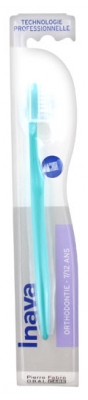 Pierre Fabre Oral Care Inava Brosse à Dents Orthodontie - Couleur : Vert