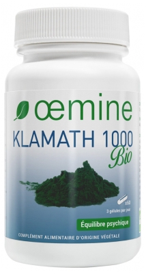 Klamath Bio 60 Gélules - Complément Alimentaire 1000 mg