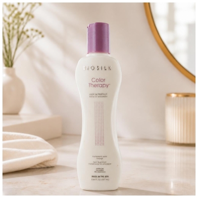 Traitement Sans Rinçage pour Cheveux Colorés Biosilk Color Therapy Lock & Protect 167 ml
