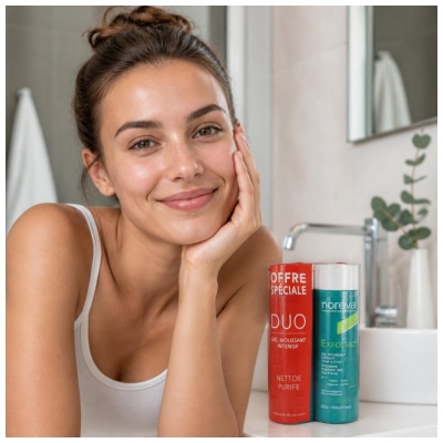 Noreva Exfoliac Duo Gel Moussant Intensif 2 X 200 ml