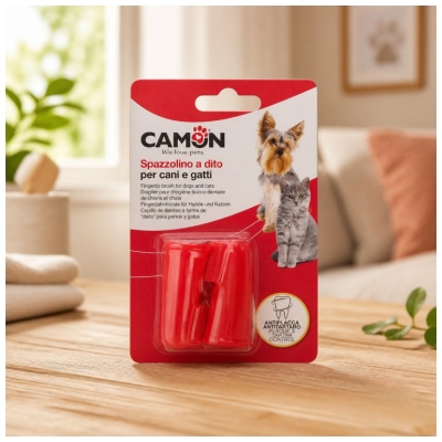 Gants de Brosse à Dents pour Animaux de Compagnie - Pack de 2 Gants de Brosse à Dents pour Chiens et Chats