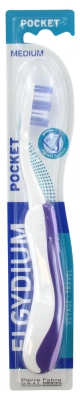 Pierre Fabre Oral Care Elgydium Brosse à Dents Pocket Médium - Couleur : Violet