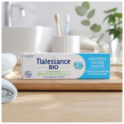 Natessance Dentifrice Haleine Fraîche