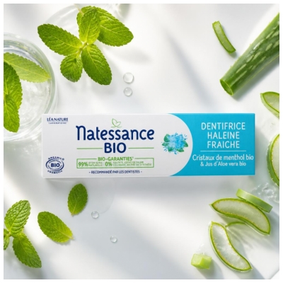 Natessance Dentifrice Haleine Fraîche