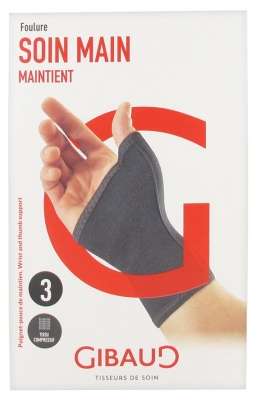 Gibaud Poignet Pouce de Maintien - Taille : Taille 3