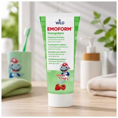Dentifrice pour enfants : Gel dentaire doux pour enfant de plus de 6 ans