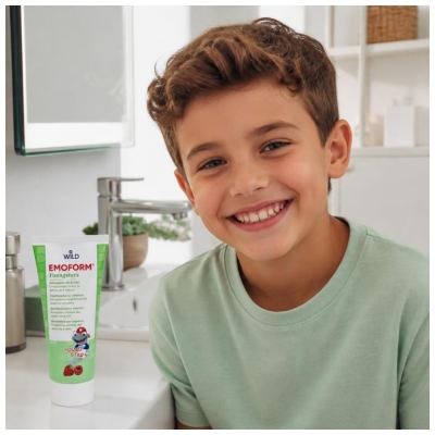 Dentifrice pour enfants : Gel dentaire doux pour enfant de plus de 6 ans