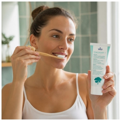 Tebodont F Dentifrice Avec de L‘Huile D‘Arbre à Thé 75 ml