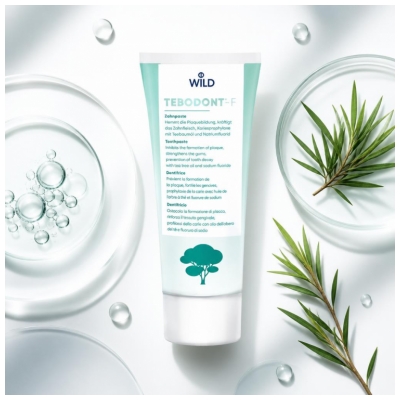 Tebodont F Dentifrice Avec de L‘Huile D‘Arbre à Thé 75 ml