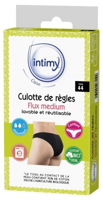 Intimy Care Culotte de Règles Flux Médium 1 Unité - Taille : 44