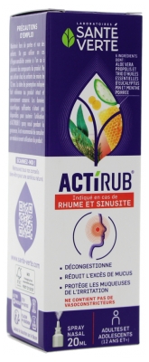 Santé Verte Actirub Spray Nasal 20 ml