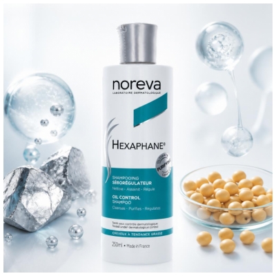 Noreva Hexaphane Shampooing Séborégulateur 250 ml