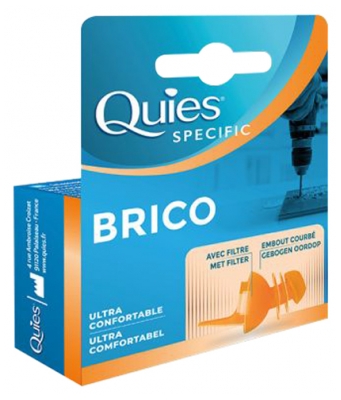 Quies Protection Spécific Brico - Boite 2 Unités