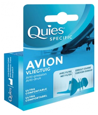 Quies Protection Spécific Avion Adulte - Boite 2 Unités
