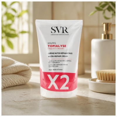 Svr Topialyse Crème Mains Tube Lot de 2 x 50 ml