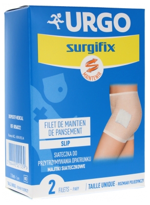 Urgo Surgifix Filet de Maintien de Pansement Slip 2 Filets - Filet de maintien de pansement pour une protection efficace