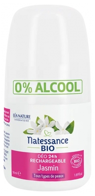 Natessance Déodorant Rechargeable Jasmin Bio