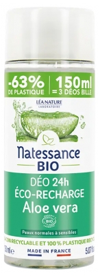 Natessance Recharge Déodorant Aloe Vera Bio