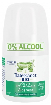 Natessance Déodorant Rechargeable Aloe Vera Bio