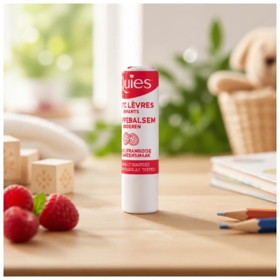Quies Sticks Lèvres Framboise - Étui 1 Unité