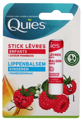 Quies Sticks Lèvres Framboise - Étui 1 Unité