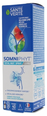 Santé Verte Sv Somniphyt Total Nuit Spray 1,9 mg 20 ml