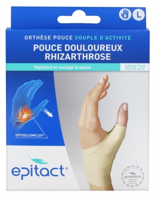Epitact Orth Pouce Souple Droite S - Taille : L