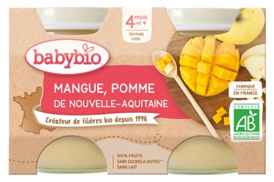 Babybio Mangue Pomme de Nouvelle-Aquitaine