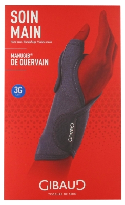 Gibaud Orthèse Manugib de Quervain - Taille : 3G