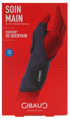 Gibaud Orthèse Manugib de Quervain - Taille : 1G