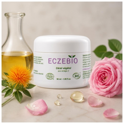 Cérat végétal aux Oméga 3 et 6 Bio 50 ml