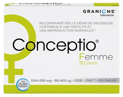 Fertilovit Femme 90 capsules - Complément alimentaire fertilovit pour la fertilité féminine