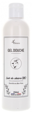 Lhbeauty Gel Douche au Lait de Chèvre Bio Enrichi en Aloe Vera