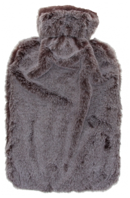 Cassandra Bouillotte Duveteuse Grise 1,8 l - Couleur : Marron