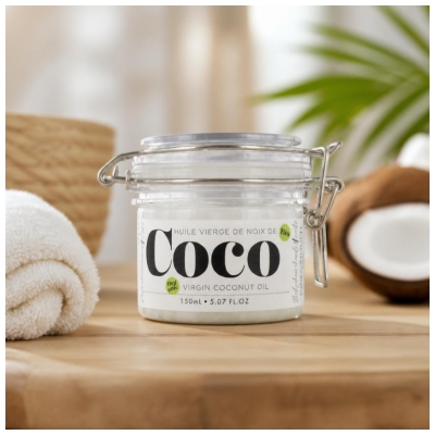 Les Petits Bains de Provence Coco Huile Vierge de Noix de Coco 150 ml