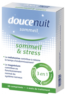 Douce Nuit Sommeil & Stress 30 Comprimés