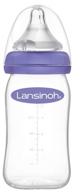 Lansinoh Biberon Verre Natural Wave 160 ml