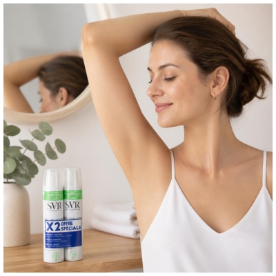 Svr Spirial Déodorant Anti Transpirant Spray Lot de 2 X 100 ml