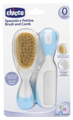 Chicco Brosse et Peigne Orange - Couleur : Bleu