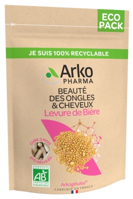Arkopharma Arkogelules Doypack Levure de Bière Bio 270 Gélules