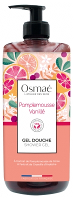 Osmaé Gel Douche Pamplemousse Vanille 1 Litre