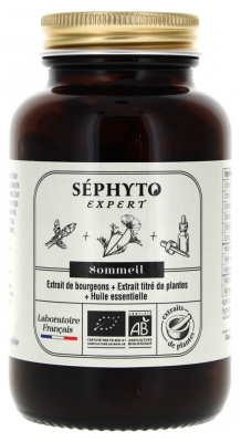 Séphyto Expert Sommeil Bio 90 Gélules Végétales