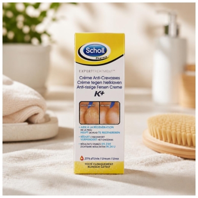 Scholl Crème Anti-Crevasses K+ 60 ml