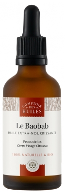 Comptoir Des Huiles le Baobab - Huile Végétale 50 ml