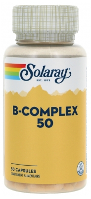 Solaray B Complex - 50 Caps.